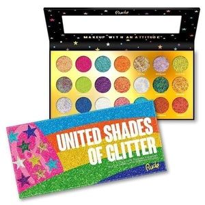 Rude United Shades of Glitter Palette Eyeshadow